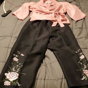 Pants and matching top